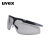 UVEX优唯斯 9072213 护目镜深色黑色镜片超轻防雾防刮防冲击防溅射安全眼镜 灰色 1副装