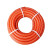 卉营（HUIYING）胶皮管 软管 牛筋 硅胶塑料水管 蛇皮水管 红色4分12斤50米/捆 可定制