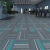 绿野客台球厅地毯专用方块拼接桌球室办公室耐磨加厚防火阻燃隔 (淡灰Q27-02) 加厚沥青底40片10平方