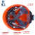 星工（XINGGONG）安全帽 可定制 工程工地电力施工安全帽  XGA-1T印字链接 橙色