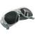 自动变光电焊面罩眼镜电焊防护面屏头戴式氩弧焊焊工帽烧焊接防护 自动变光窄屏款