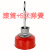 定制电动管道清理机配件管道疏通机滚筒葫芦小弹簧下水道清理机红 10mm8米弹簧(无滚筒