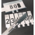 京纯（JINGCHUN）房间桌椅编号编码数字喷漆插卡式可更换卡槽模具镂空喷漆模板定制 铁架专用插卡5厘米0-9数字_10个