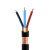 汉缆（hanlan）屏蔽控制电缆KVVP-450/750V  3×1.5mm²