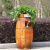 庄太太【M-01大号单桶】垃圾桶可种花垃圾桶酒桶垃圾桶特色景区实木垃圾箱