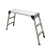 出极 折叠梯凳 马凳 铝合金洗车台 装修摄影梯凳 工作平台 一个价 AW0103B 大号加高