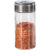 玻璃撒料瓶胡椒粉味精盐罐厨房调味料盒佐料罐子组合套装 100ml五只304盖子