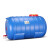 普力捷（PULIJIE） 化工桶塑料卧式加厚蓝色大水桶防晒大胶桶晒水桶储水桶水塔 600型卧圆(蓝色抗老化款)装水900斤
