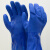 双利防耐油手套浸塑工业塑胶手套劳保防护手套耐磨耐用耐酸碱 止滑手套10双 XL