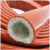 硅胶管防火耐高温保护套管电线电缆绝缘阻燃套管玻 内径6mm一米