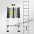 加厚铝合金多功能伸缩梯工程人字折叠梯升降楼梯便携梯子 德标/直梯4.4米-30步距