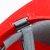 盖歇茂（GXM）安全帽新国标ABS防砸透气工业头盔电力工程工地建筑施工抗冲击【红色】