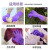 紫色加长丁腈手套加厚级家务洗碗实验室检查用 进口金佰利紫色加长12英寸50只 S