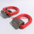 焊接吊环 焊接d型环 吊耳焊接G80模锻高强度合金钢起重吊环吊具 5.3吨