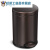 Simplehuman 厨房卫生间不锈钢脚踏板式垃圾桶分类4.5/6/10 L 棕色不锈钢 4.5升