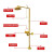 者也（ZYE）洗眼器 ABS涂层复合喷淋式单口304喷头冲眼器工业装置