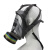 威保 XP300R 防毒硅胶全面罩大视野 ，镜片双面防雾，五点头带式调节扣设计，适合各种头型， 黑色