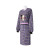 大杨8517彩棉双坐猫拉链罗口罩衣 1条 厨房餐厅工作服 清洁防污长袖围裙 紫色 定制