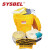 西斯贝尔（SYSBEL）SYK951 化学品吸附棉危化品吸附棉泄漏应急处理桶套装防化类95GAL黄色 1套