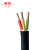 津成电缆 ZRC-YJV-0.6/1KV-3*4mm² 铜芯阻燃电力电缆 1米