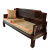 新实木沙发实木抱枕定制123坐垫中式沙发罩巾垫套坐组合式高 米色海绵垫 其它尺寸定制