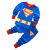 法比兔（FANBEETO）衣服漫威卡通童装长短袖套装蝙蝠侠睡衣美国队 绿巨人短套 95 3T身高90-95