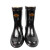 腾固 20KV 高压绝缘靴中筒鞋电工雨靴带电作业安全防护橡胶鞋 黑 43