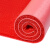蓓尔蓝 DT003 加厚丝圈地垫 进门入户门口防滑可裁剪pvc塑料拉丝地毯脚垫子 红色1.6m宽