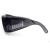 普舍（PUTSCHE）电焊眼镜 灰色强化型 防尘抗冲击防强光护目镜 
