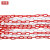 夜莺 钢管警示柱链条 2.8m红白塑料链条