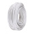 德力西电线电缆 RVV4*0.5/0.75/1/1.5/2.5/4平方四芯护套线100米 RVV-4*1（白色）