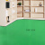 纯色白色PVC塑胶地板革舞台摄影T台展厅地胶加厚耐磨防水阻燃地垫工业品 zx翠绿色1.2MM