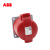 ABB 暗装直体工业插座(RU型) 432RU6