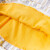 戴维贝拉公主裙女童连衣裙儿童裙子女宝宝周岁礼服婴儿衣服长袖春装服装 黄色格 66cm（建议身高59-66cm）
