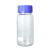 透明gl80大口蓝盖瓶试剂瓶玻璃化学样品瓶油样瓶广口密封瓶带刻度 透明gl70蓝盖250ml+硅胶垫片 高