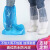 加厚加长款一次性鞋套 长筒防护鞋套防尘 防雨防护高筒鞋套一次性 加厚独立包装（一只价） 白色