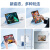 赫致（HEZHI）适用2022新款ipadpro11英寸保护套带笔槽磁吸可拆分air5壳透明720旋转10.5苹果8平板ipad9亚克力10 雅致黑【一体磁吸旋转】+贴纸 iPad Air3(10.5