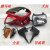 炫咔仕适用于适用于雅马哈摩托车配件 天剑125-2YBR125摩托车导流罩 头罩 大灯 黑色09款导流罩