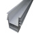 不锈钢天沟雨水槽201U型槽加工定制钢结构天沟遮雨棚304/316L天沟