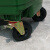 660L环卫垃圾车配件  塑料垃圾桶轮子带刹车   户外垃圾箱万向轮 单塑芯轮无支架