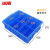 冰禹 BYlj-320 塑料分隔式零件盒 螺丝物料盒 特厚570十格箱（565*420*155）