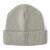无印良品 MUJI 新疆棉罗纹编织 针织帽 F9SB003 浅灰色 56-59cm