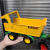 农夫车农用运输车拖拉机耐摔儿童模型玩具收割机男孩工程汽车套装 八轮农夫车+运输车斗 滑行