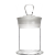 玻璃标本瓶高硼硅样品展示瓶广口磨砂实验室动植物加厚病理标本缸 45*60mm【约90ml】闽玻