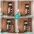 壹品帆诚衣柜实木衣柜家用卧室出租房经济型推拉门衣柜 0.8米主柜(宽50厘米)