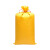 里蚂 亮黄色PP塑料编织袋打包蛇皮袋饲料袋快递物流搬家包装袋加 厚 130*150亮黄加厚