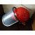 安全帽带防护面罩 LNG加气站  耐酸碱 防风防尘防飞溅 (桔色)安全帽带面罩