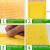 黄色牛皮纸气泡袋加厚快递信封袋包装袋防水防震气泡袋可定制 24*36+4cm(100个)