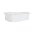 亚桓菡 50升水箱480*335*260白色塑料水箱长方形养殖储水周转箱塑料箱大号螃蟹水产收纳塑料桶