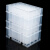 海斯迪克 HKCL-819 96孔深孔板圆孔方孔细胞培养板储存取样板方孔圆底储存块 2.2ml 